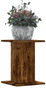 vidaXL Suportes p/ plantas 2 pcs 30x30x40 cm derivados de madeira