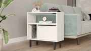 Mesa de Apoio ON6 – Branco – 60x60x25,5 cm