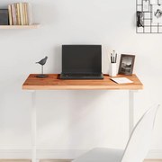 vidaXL Tampo de mesa retangular 80x40x2,5 cm madeira de faia maciça