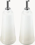 Conjunto de garrafas de vinagre e azeite com degradê Cherrish