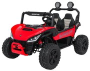 Buggy elétrico para Crianças SPEEDY 12V  4x4 Rodas de espuma EVA, Assento Couro ecológico Vermelho