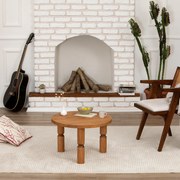 Mesa de Centro Ida – Chesnut – 60x40x60 cm