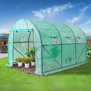 Estufa agricola 350 x 200 x 200cm Transparente / verde