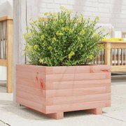 vidaXL Vaso/floreira de jardim 40x40x26,5 cm madeira de douglas maciça