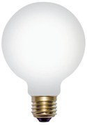 Dimmable LED Bulb G95 E27 6W 2700K White Matt