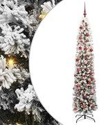 vidaXL Árvore de Natal Artificial Verde 180 cm PVC e Aço e Plástico