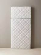 Colchão antiácaros Bi-ome NTL®, especial cama evolutiva branco