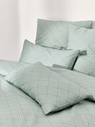 Capa de edredão em algodão com padrão gráfico Milano