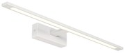 Candeeiro de parede branco 62 cm com LED IP44 - Jerre