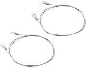 vidaXL Fios de corte para cortador de espuma 2 pcs 137 cm