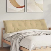 vidaXL Travesseiro para Costas Cinza Verde 180 x 50 cm