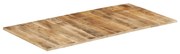 vidaXL Tampo de mesa 15-16 mm 120x60 cm madeira de mangueira maciça