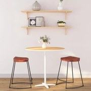 vidaXL Bancos de bar Gavin 2 pcs 45x38x53 cm madeira mangueira maciça
