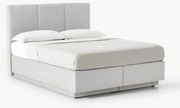 Cama boxspring com espaço de arrumação Oberon