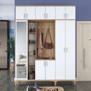 Hall Stand EA128 – Nogueira Branca – 180x240x37,5 cm