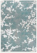 Tapete jacquard lavável para interior e exterior Sakura