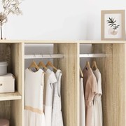 vidaXL Viga de Closet 12 pcs Prateado 764 x 15 x 29 mm