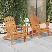 Cadeiras de jardim Adirondack 2 pcs madeira de acácia maciça