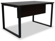 Secretária de Escritório 1600x800 mm - Kclose Melamina Preto / Wengué