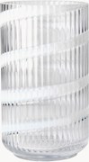 Jarra em vidro artesanal Lyngby, Alt 25 cm