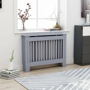 vidaXL Cobertura de radiador 112x19x81,5 cm MDF antracite