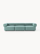 Sofá modular em bouclé Anton (4 lugares)