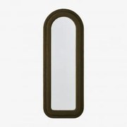 Espelho De Parede Em Borreguito 60x160 Cm Ilai Verde Sálvia - Sklum