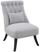 Poltrona de Dormitório Moderna Poltrona de Sala de Estar Estofado em L