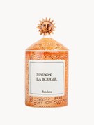 Vela perfumada artesanal Bandana (mandarina, sândalo & âmbar)