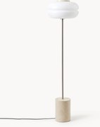 Candeeiro de pé com base em mármore Bun