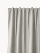 Cortinas opacas multi-banda Jensen, conjunto de 2, L 130 cm