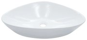 vidaXL Lavatório 58,5x39x14 cm cerâmica branco