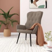vidaXL Cadeira de descanso veludo cinzento-claro