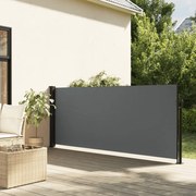 vidaXL Toldo lateral retrátil 140x500 cm antracite