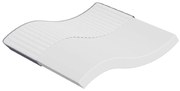 vidaXL Colchão de espuma médio suave 180x200 cm