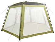 vidaXL Tenda para piscina 590x520x250 cm tecido verde