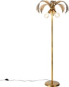 Candeeiro de pé inteligente dourado 156cm Inclui 2 Wifi G95 - Botanica