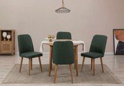 Conjunto de Mesa de Jantar Extensível e Cadeiras Vina – Pinho Atlântic