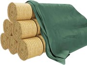 vidaXL Lona de palheiro 9,8x12,5 m 140 g/m² Polipropileno