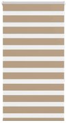 vidaXL Cortina de zebra 70x150 cm largura do tecido 65,9 cm poliéster