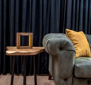 Candeeiro de Mesa KN10 – Castanho – 20 x 20 x 5 cm