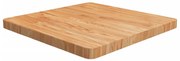 vidaXL Tampo mesa quadrado 60x60x4 cm carvalho tratado castanho-claro
