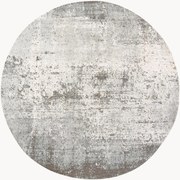 Tapete redondo lavável em jacquard para interior e exterior Virgin Land