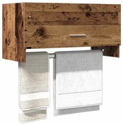 vidaXL Armário madeira velha 70x32,5x35 cm madeira trabalhada