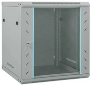 vidaXL Armário de Rede com armazenamento Cinzeto 60 x 60 x 65 cm Aço