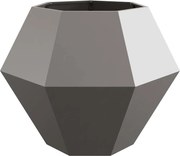 vidaXL Floreira Ferro Enferrujado 100 x 100 x 80 cm