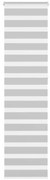 vidaXL Cortina de zebra 65x230 cm largura do tecido 60,9 cm poliéster