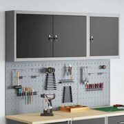 Conjunto de Armário de Ferramentas e Painel de Ferramentas de 5 Peças