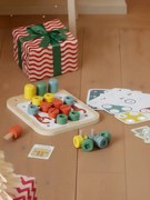 Prancha de aparafusar evolutiva, em madeira FSC® vermelho