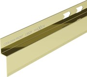Mexen Line-B barra frontal de chuveiro 130 cm, dourada - 185003130U
